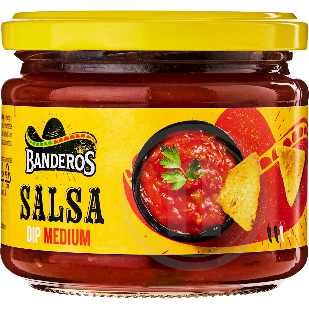 Chunky salsa dip (medium)
