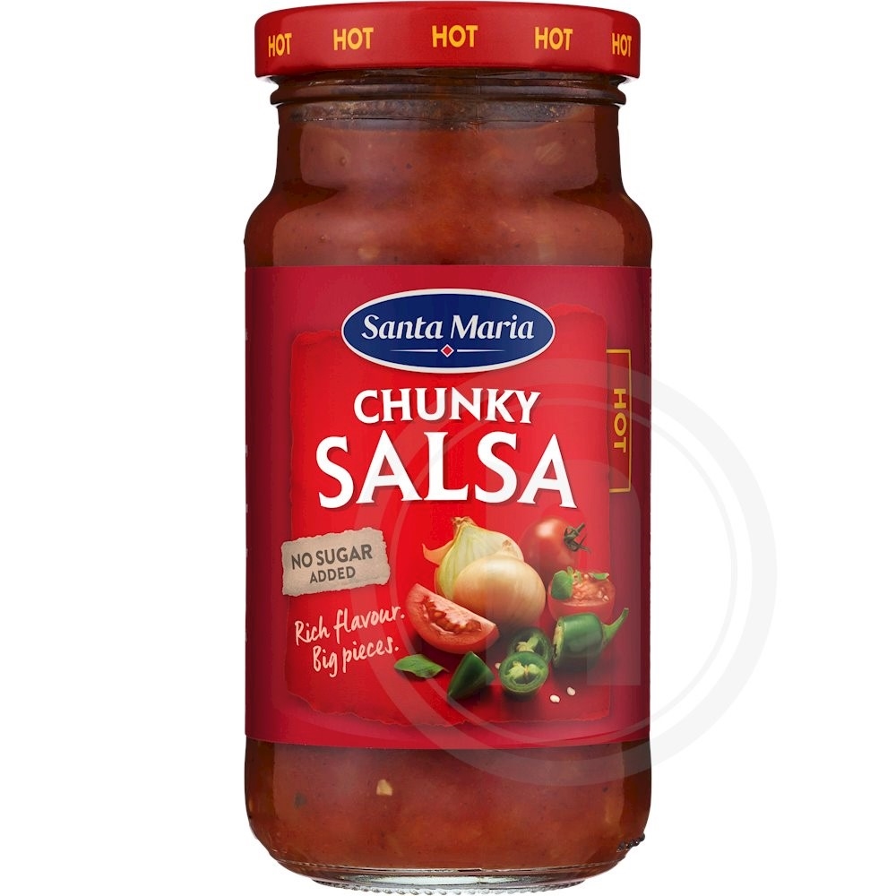 Santa Maria Tex Mex Chunky Salsa Hot
