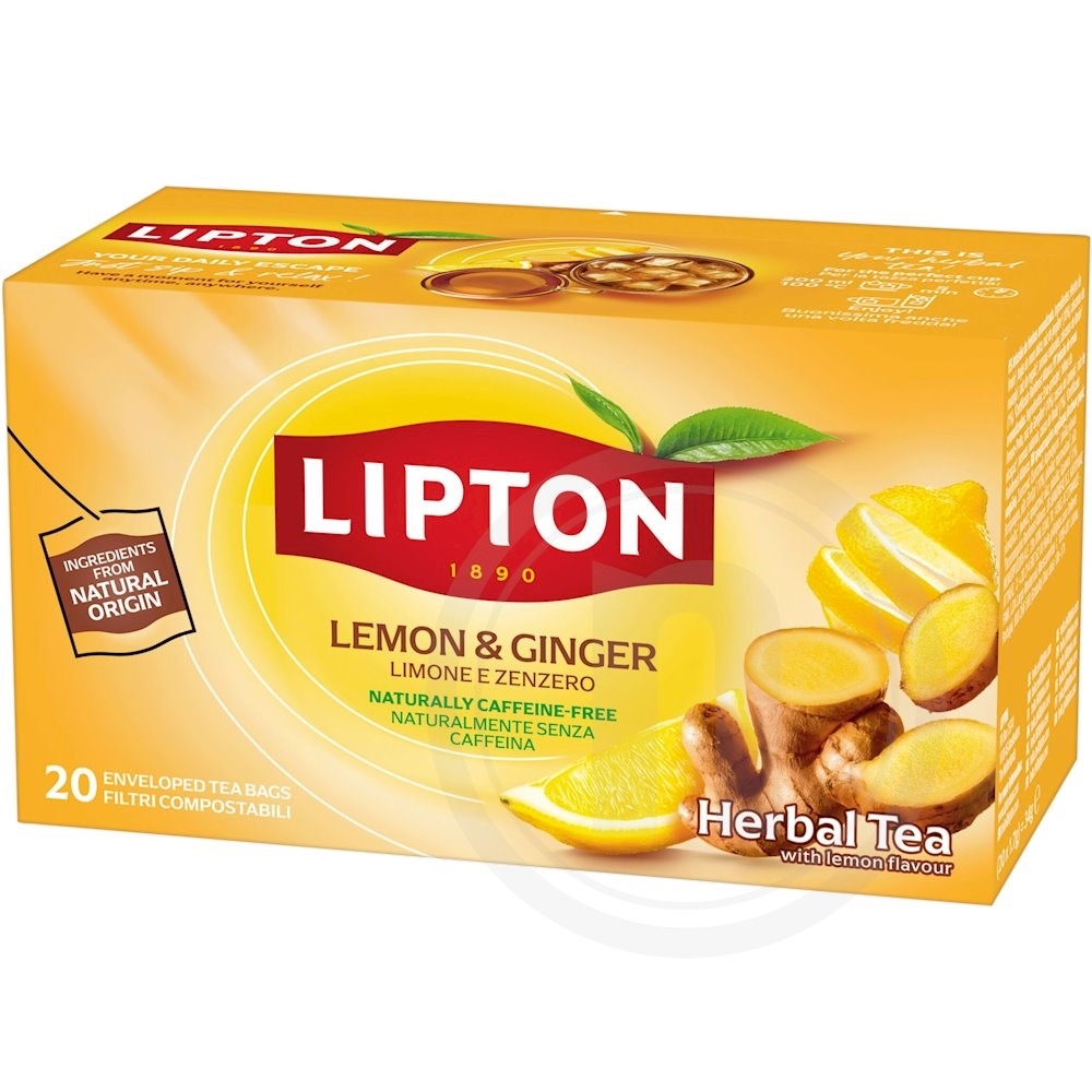 Lipton Citron & Ingefær Te