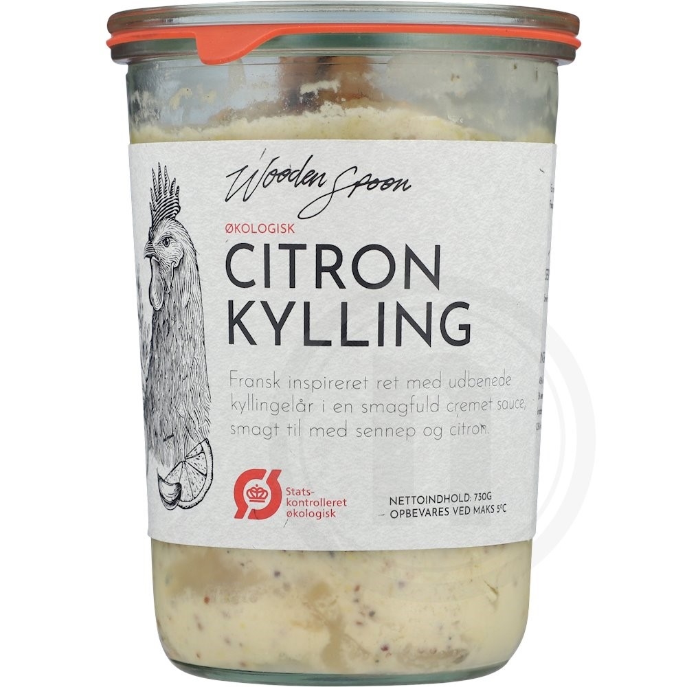 Citron kylling øko.