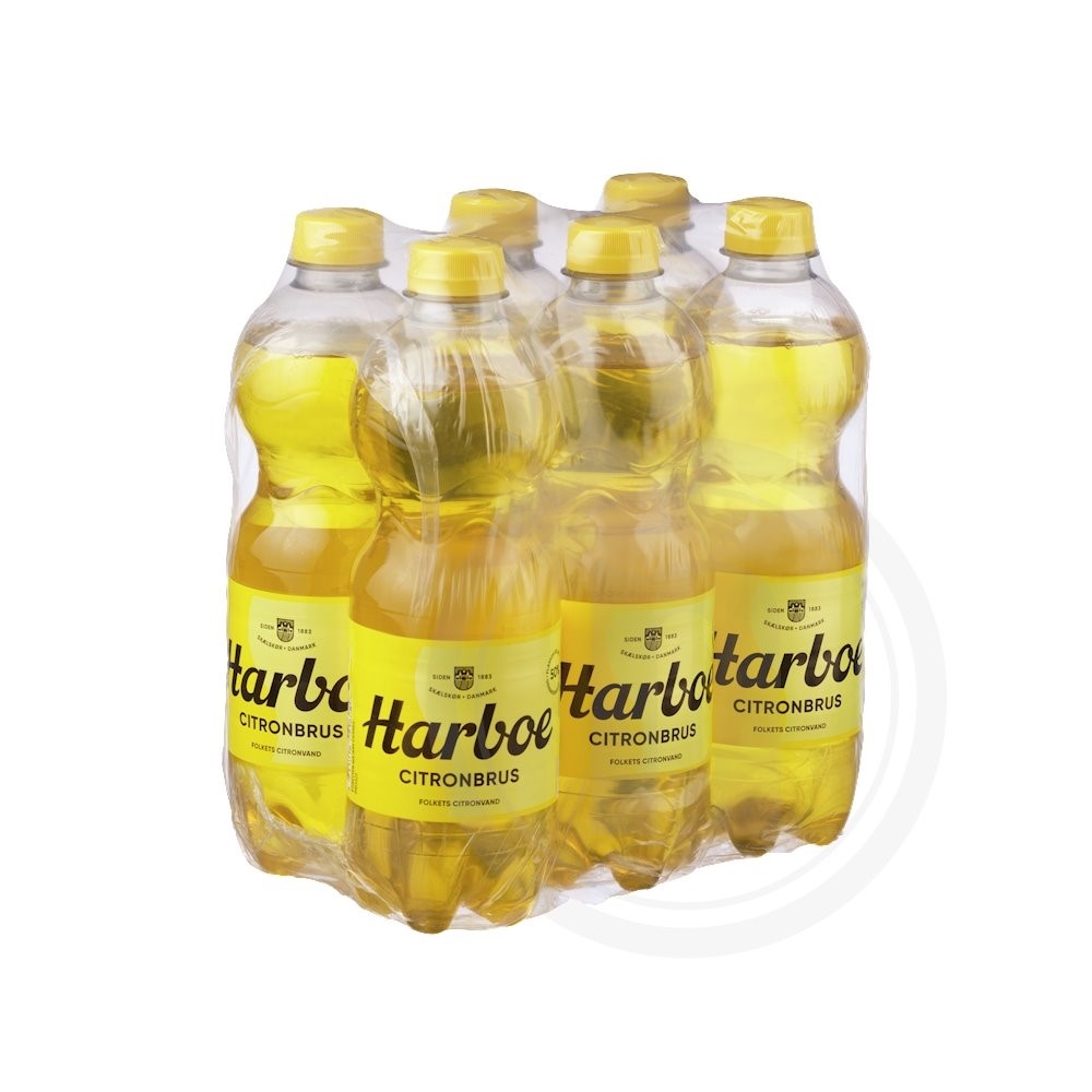 Harboe Citronbrus 6 x 0,5 L