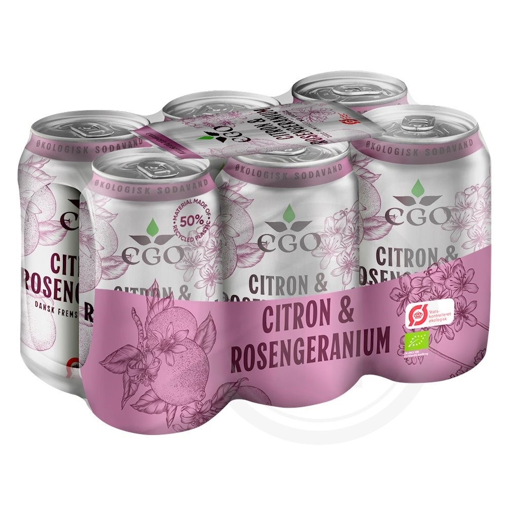 Citronsodavand øko. (dåse)