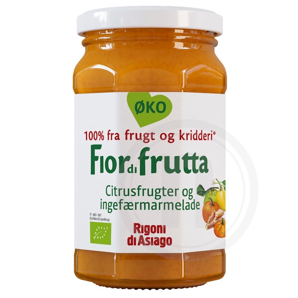 Rigoni Di Asiago Citrus og Ingefærmarmelade Øko