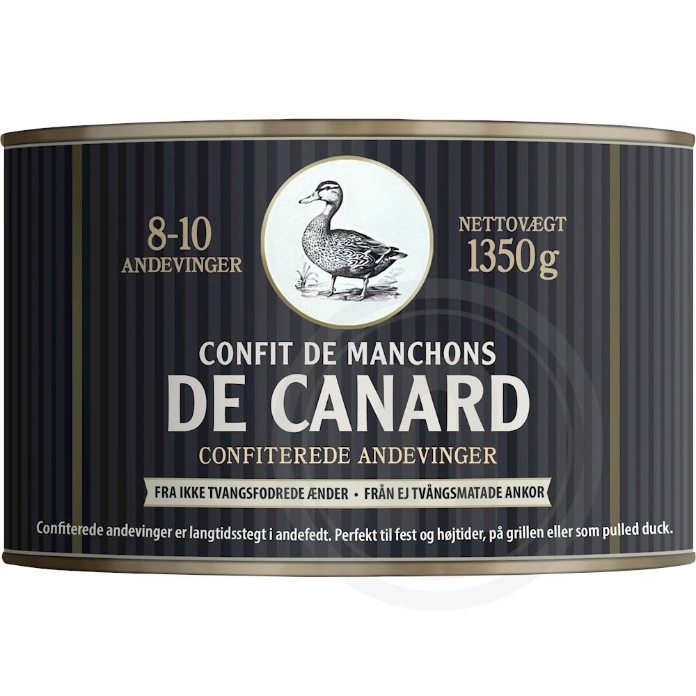 Deli Drengene Confiterede andevinger