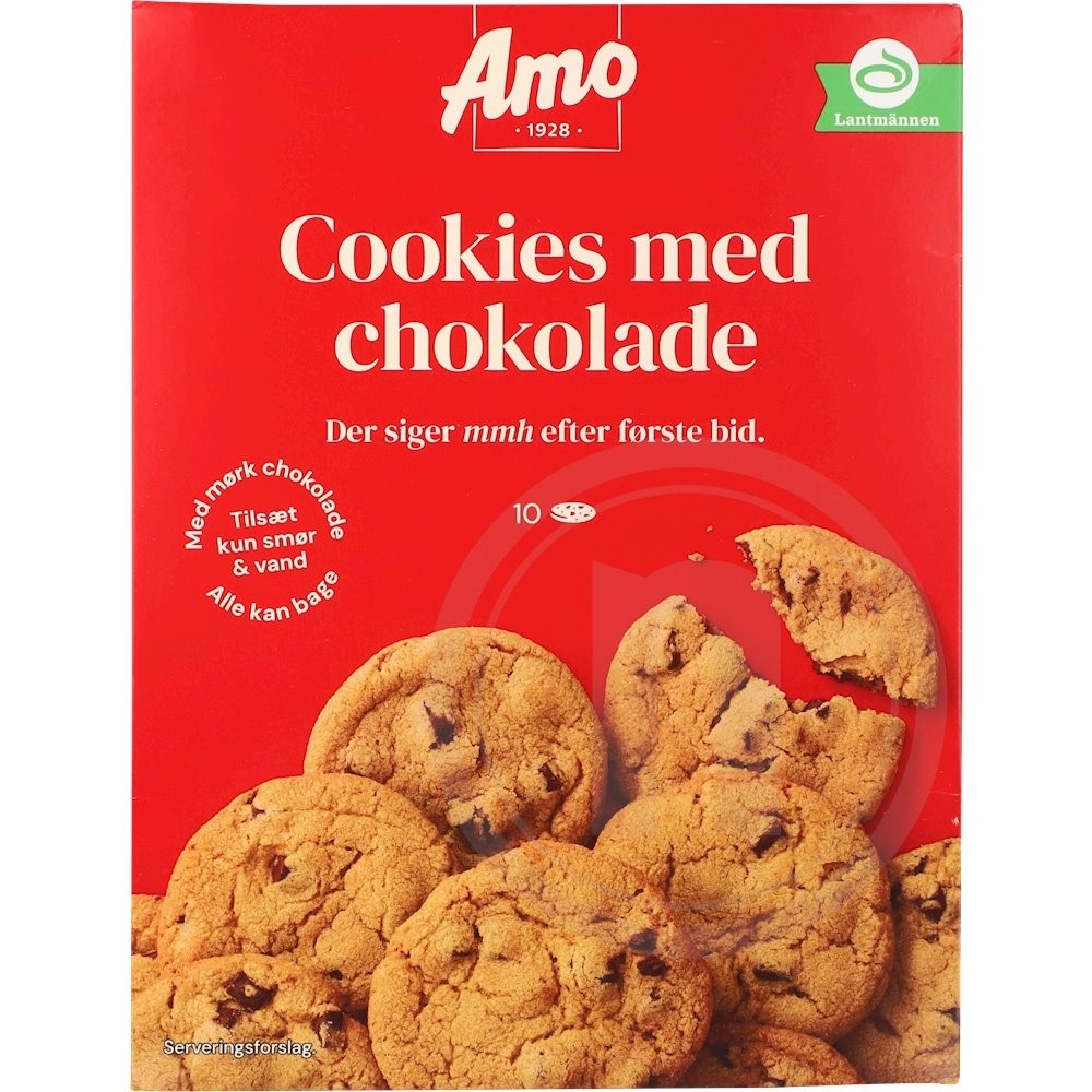 Cookie m. chokoladestykker