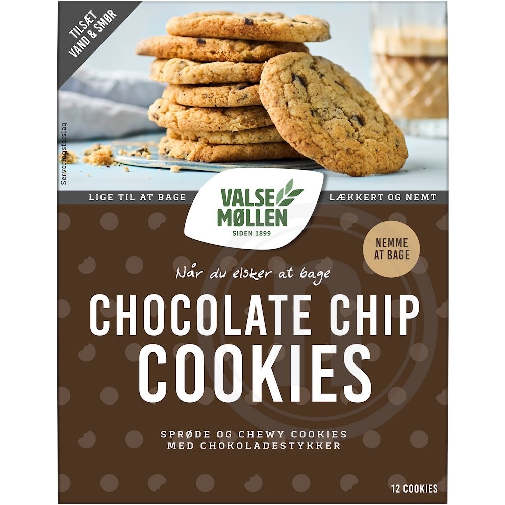 Cookies m. chokolade