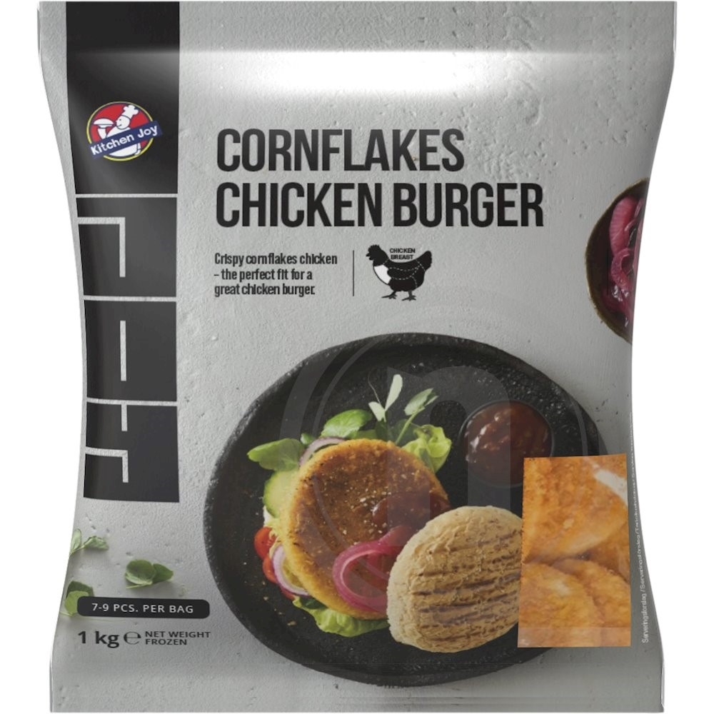 Kitchen Joy Cornflakes Chicken Burger