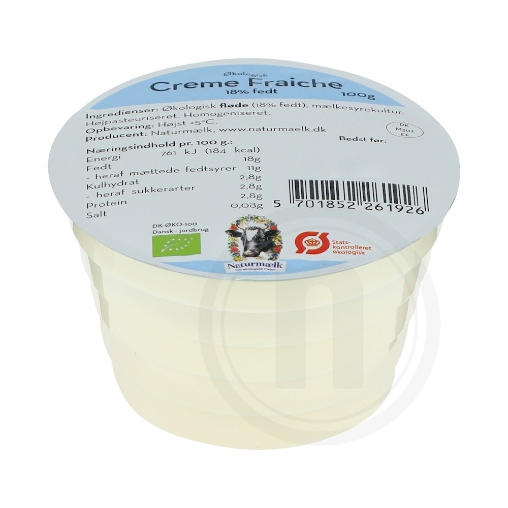 Creme fraiche 18% øko.