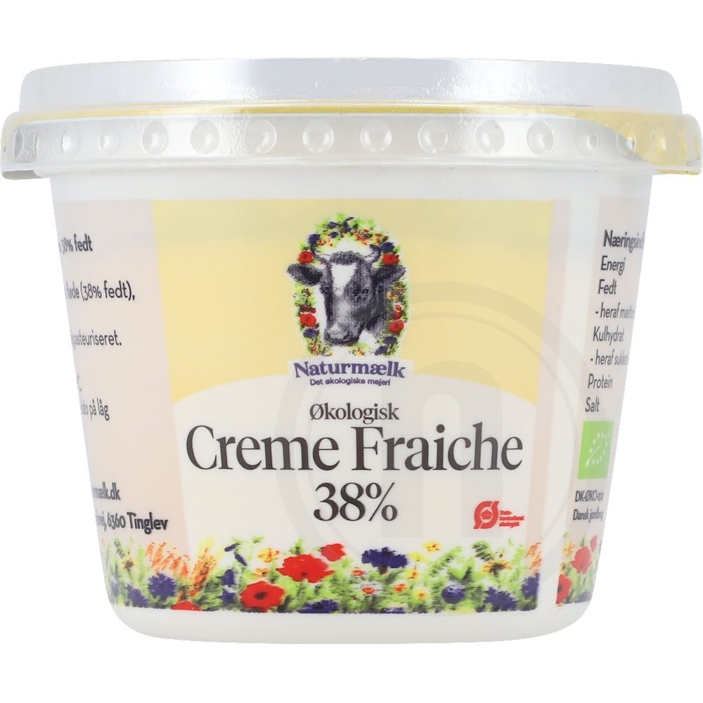 Naturmælk Creme fraiche 38% øko