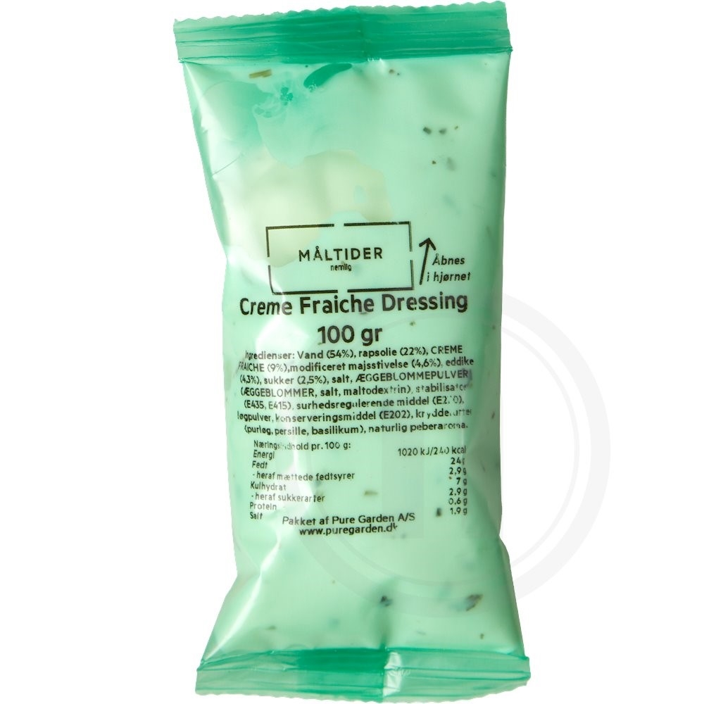 Creme fraiche dressing