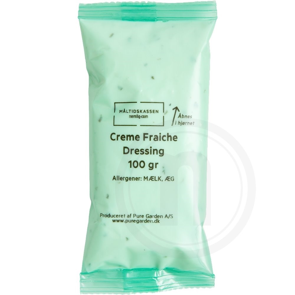 Pure Garden Creme fraiche dressing