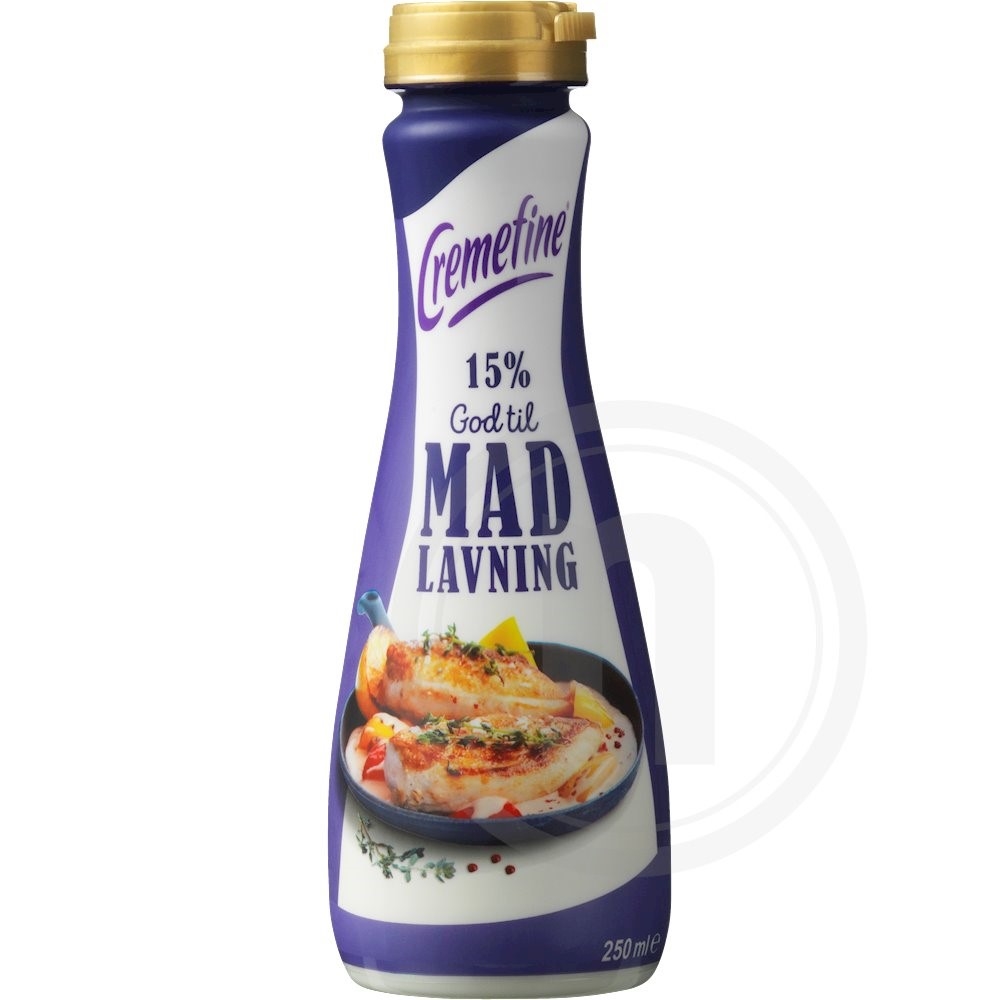 Cremefine madlavning 15%
