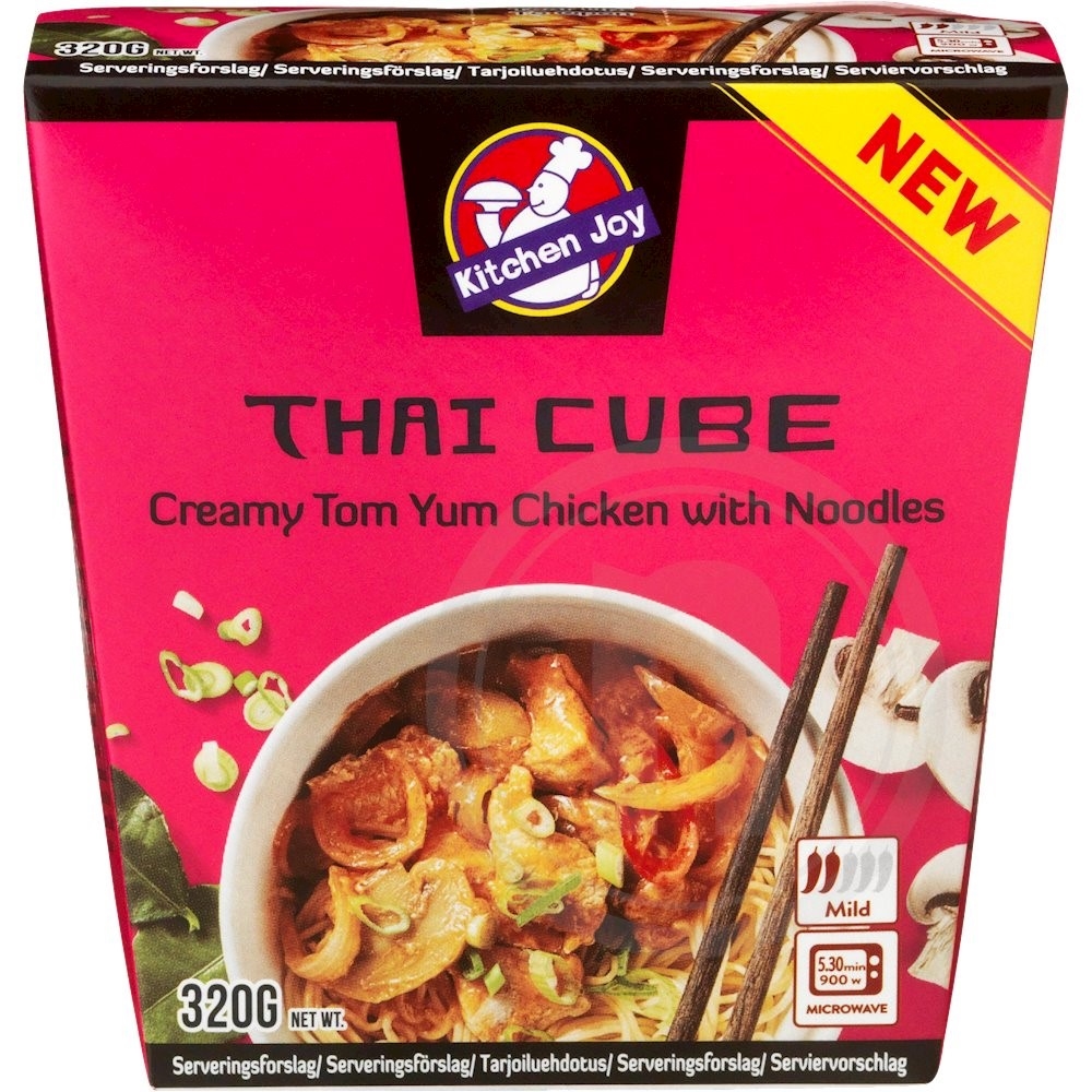 Cremet Tom Yum kylling fra Kitchen Joy – Leveret med