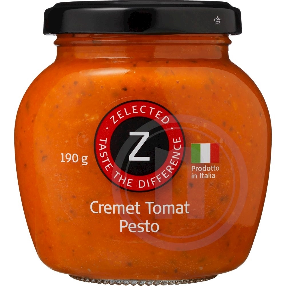 Cremet tomat pesto