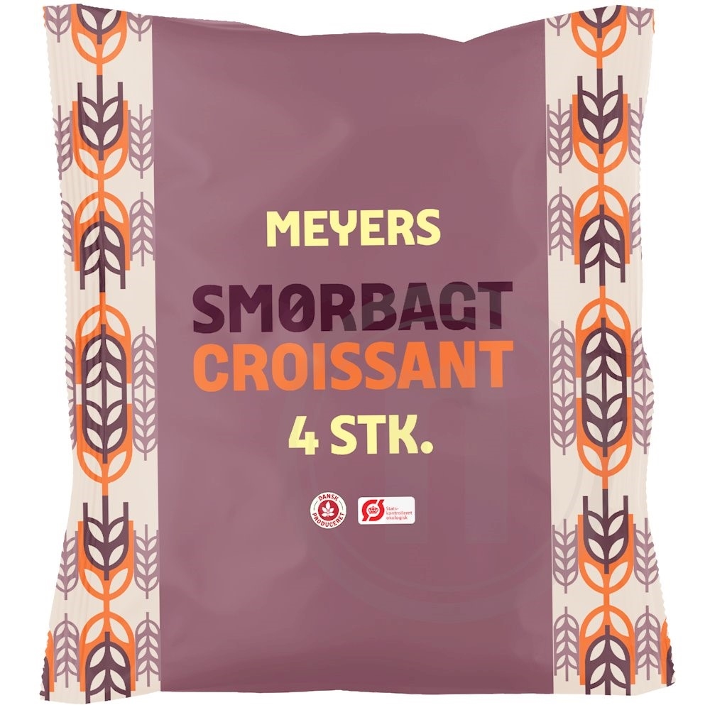 Croissant smørbagt øko.