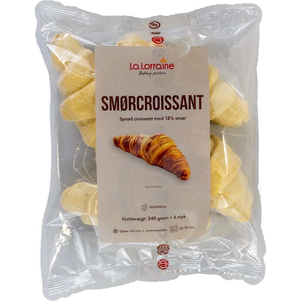 La Lorraine Croissant Smørbagt