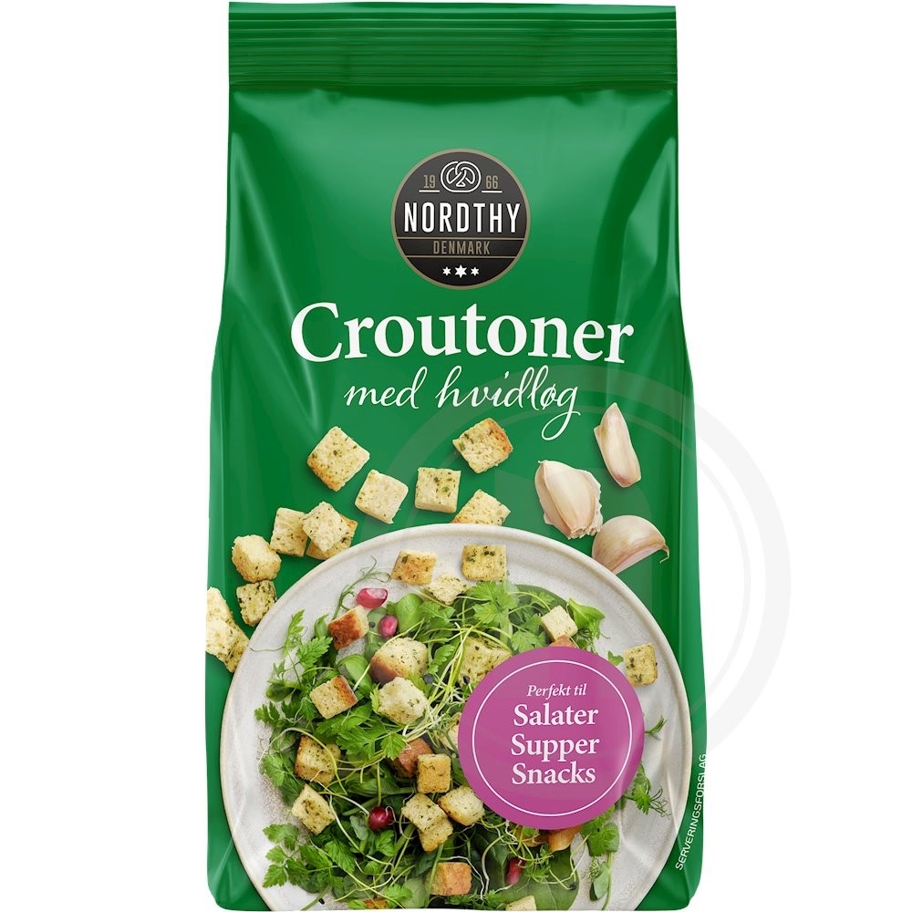 Nordthy Croutoner Hvidløg 75 g