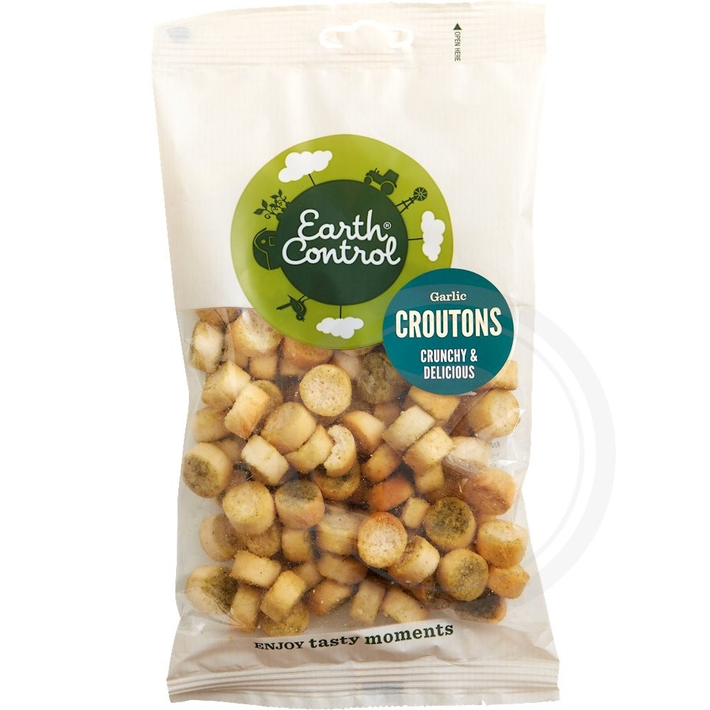 Earth Control Croutons med Hvidløg