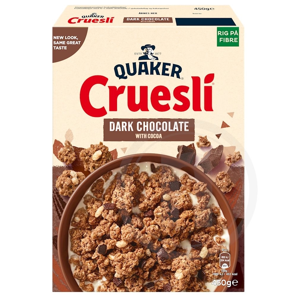 Cruesli m. chokolade