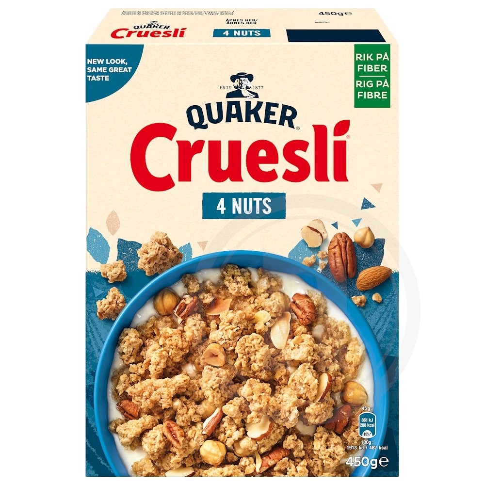 Cruesli m. nødder