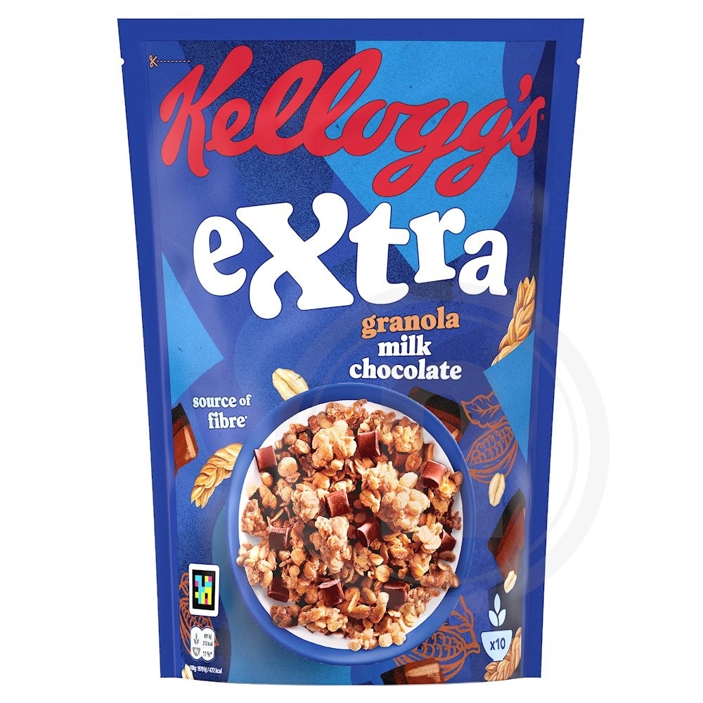Kellogg's Crunchy Müsli Lys Chokolade