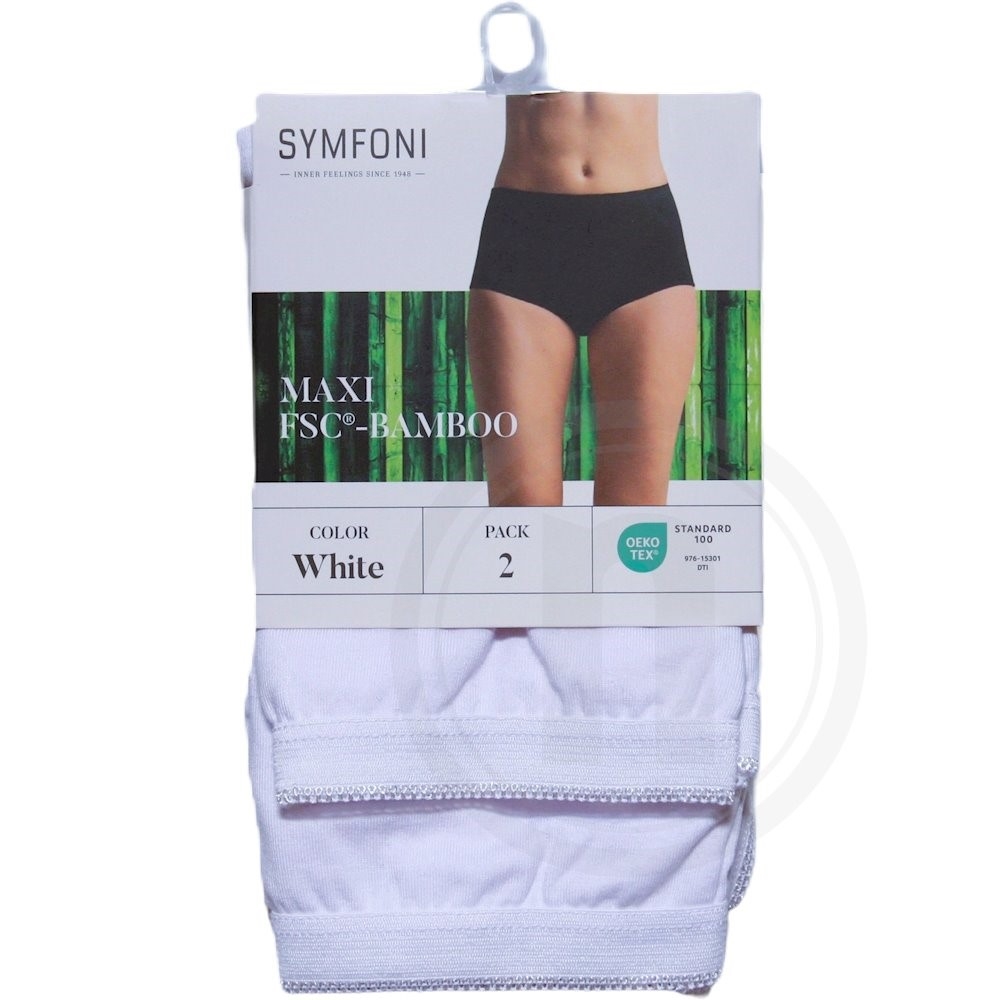 Symfoni Dametrusse maxi str. L hvid