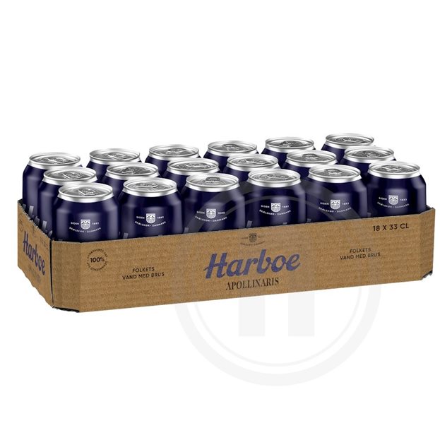 Danskvand (dåse) fra Harboe – Leveret med nemlig.com