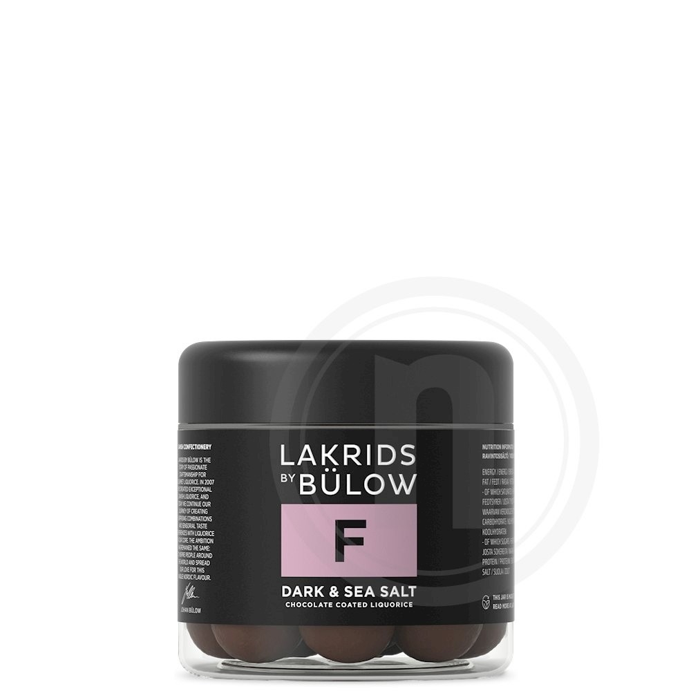 Dark Sea Salt Lakridskugler