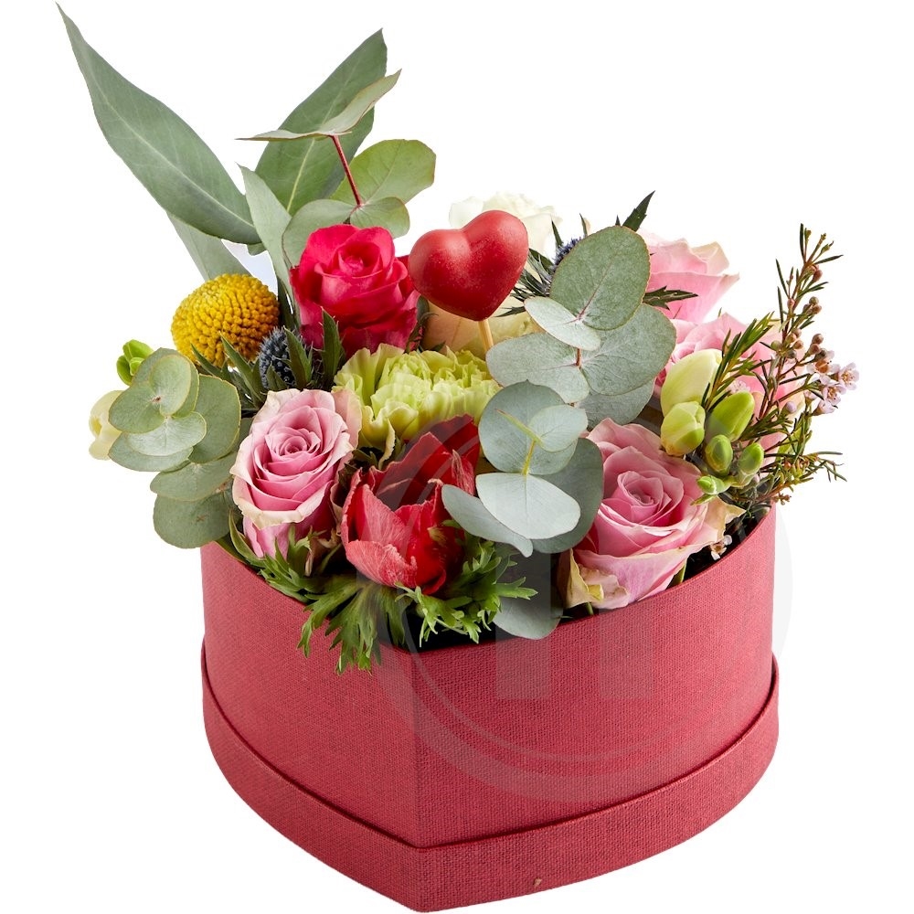 Dekoration i Box Valentin