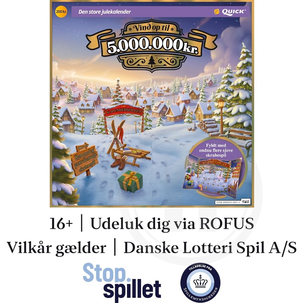 Quick Den Store Julekalender Skrab