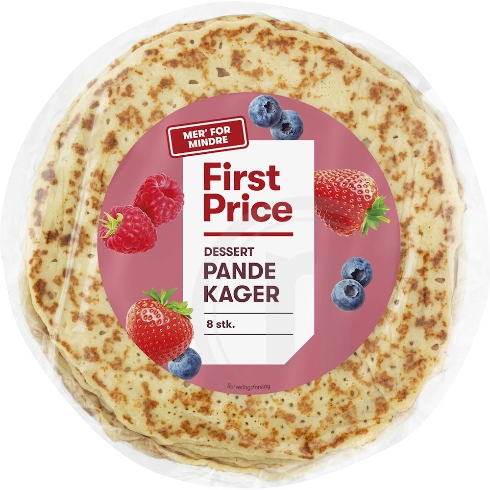 Dessert pandekager