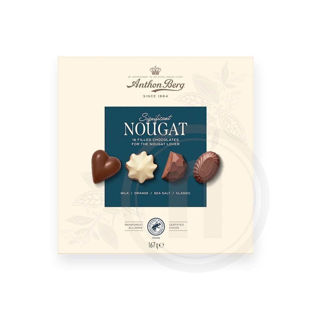 Dessertchokolade m. nougat