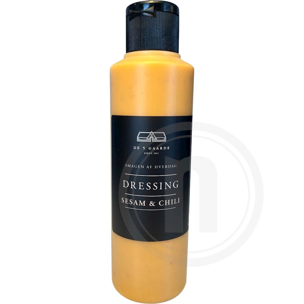 Dressing m. sesam og chili – produktbillede