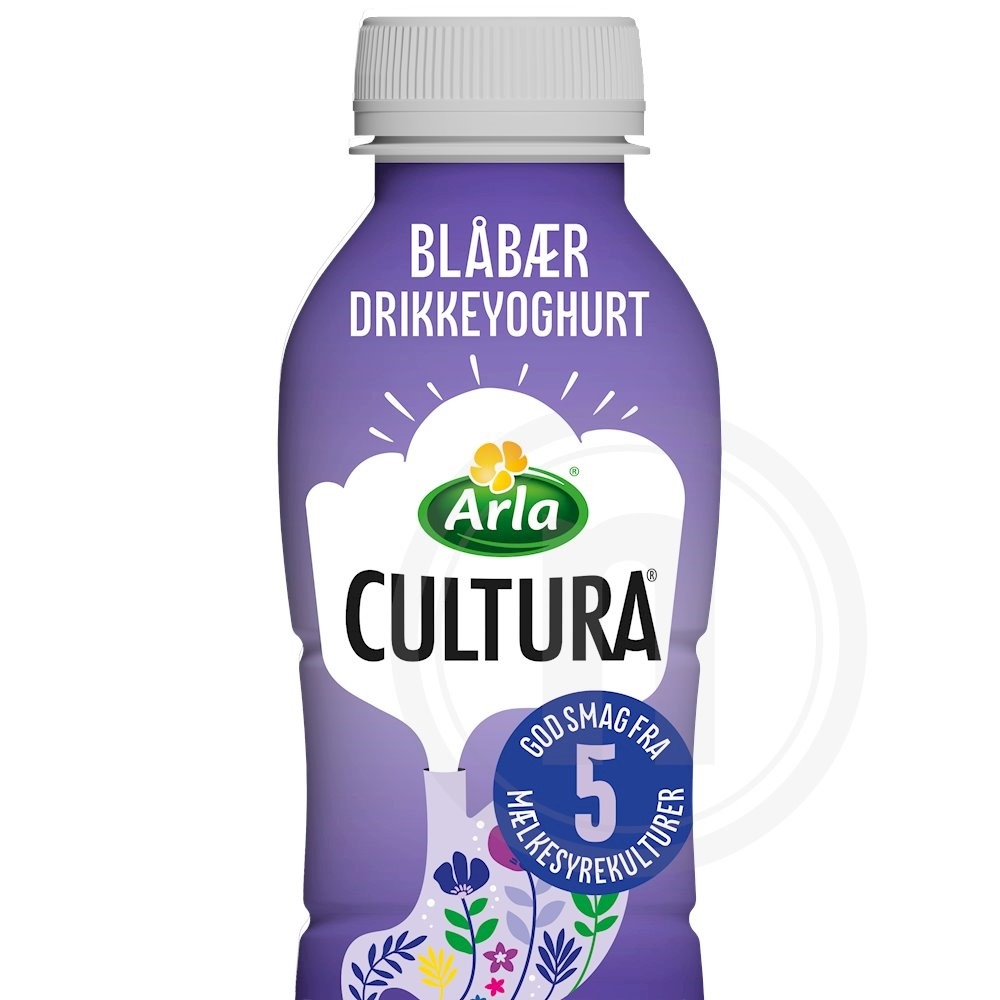 Arla Cultura Drikkeyoghurt blåbær 1%