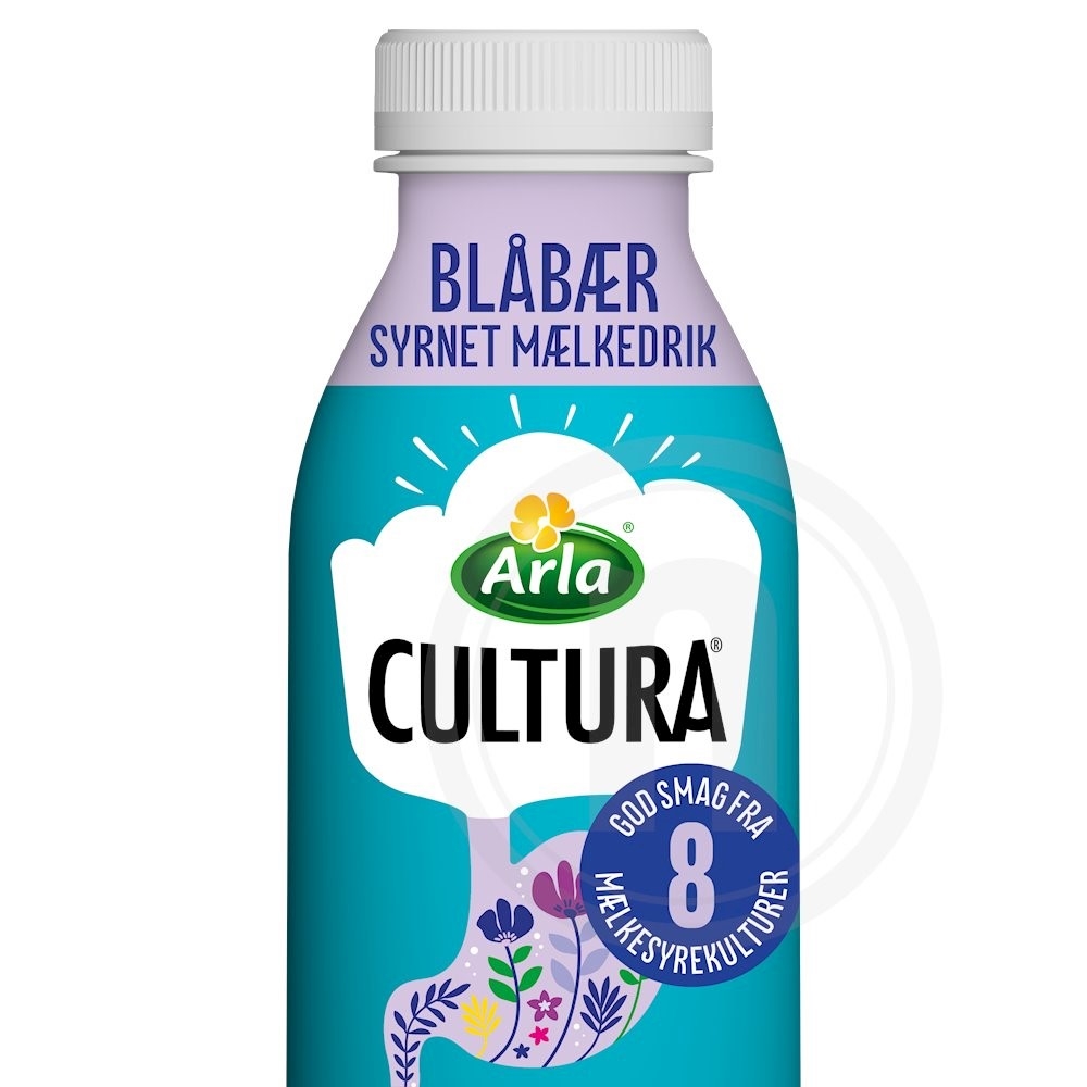 Arla Cultura Drikkeyoghurt m. blåbær laktosefri