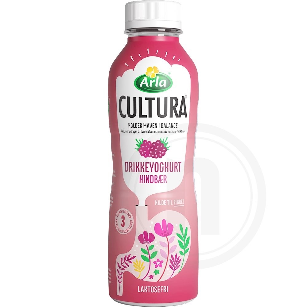 Cultura Drikkeyoghurt Hindbær