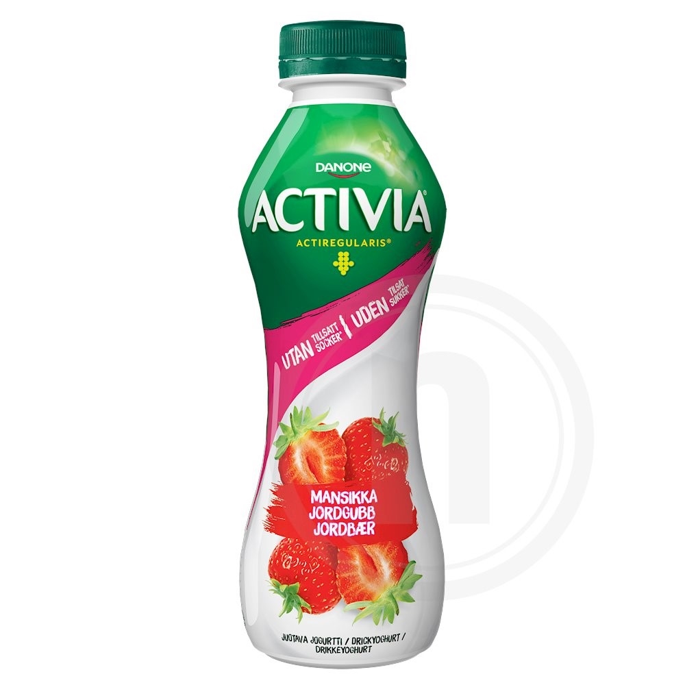Drikkeyoghurt med Jordbær