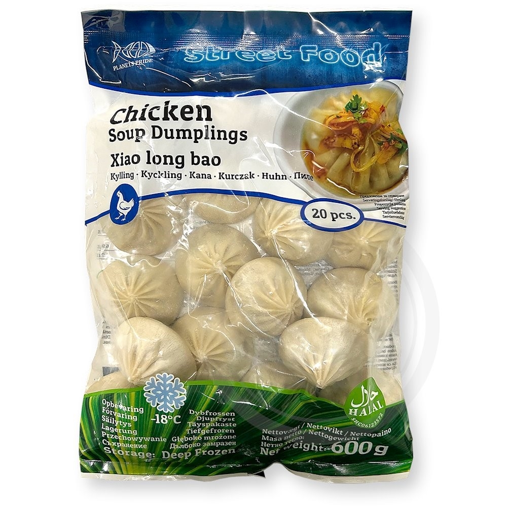 Dumplings soup m. kylling