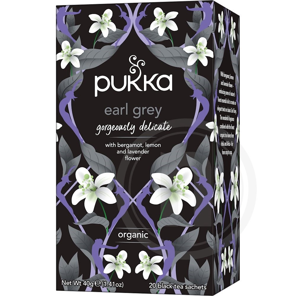 Pukka Earl Grey Øko 20 breve