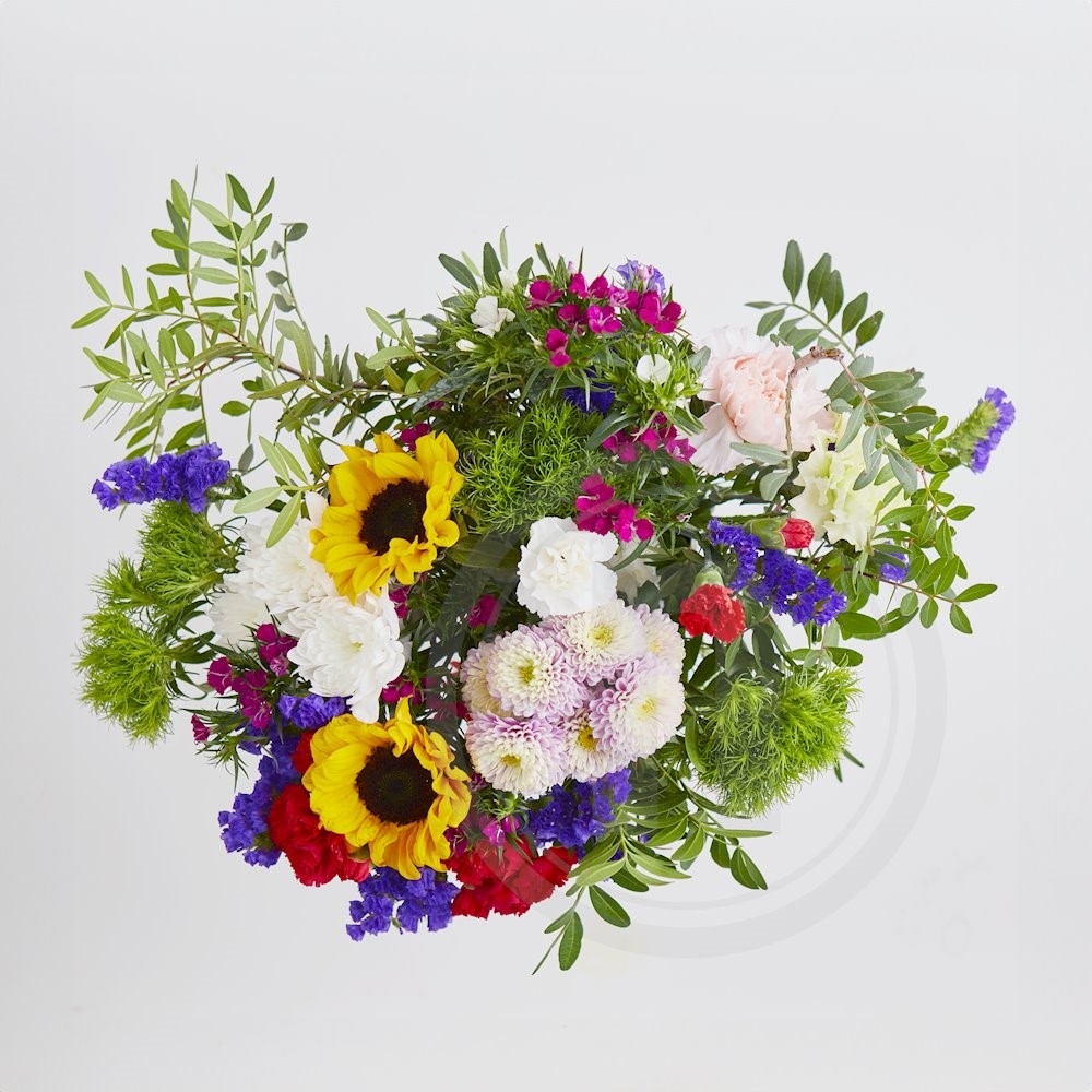 Efterårsbuket blomster