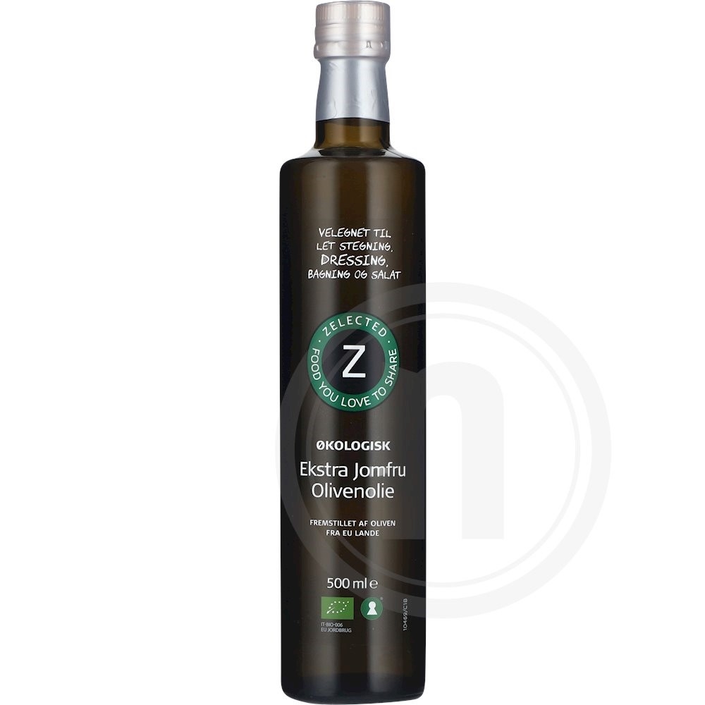 Zelected Foods Ekstra Jomfru Olivenolie Øko Koldpresset