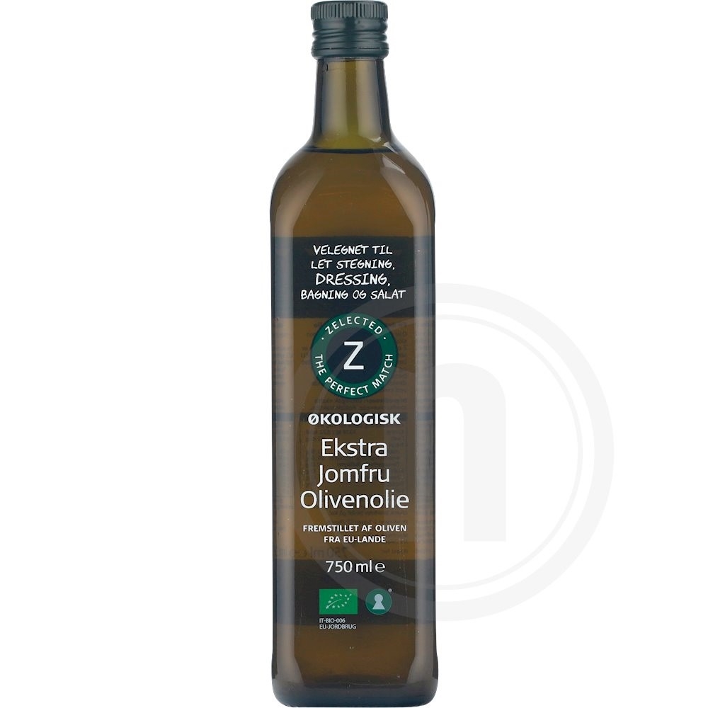 Zelected Foods Ekstra Jomfru Olivenolie Økologisk