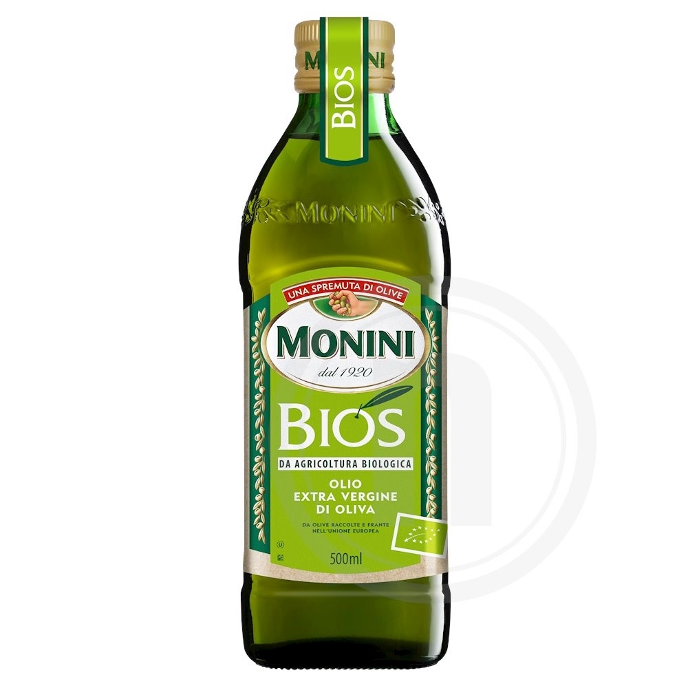 Monini BIOS Ekstra Jomfruolivenolie Øko.