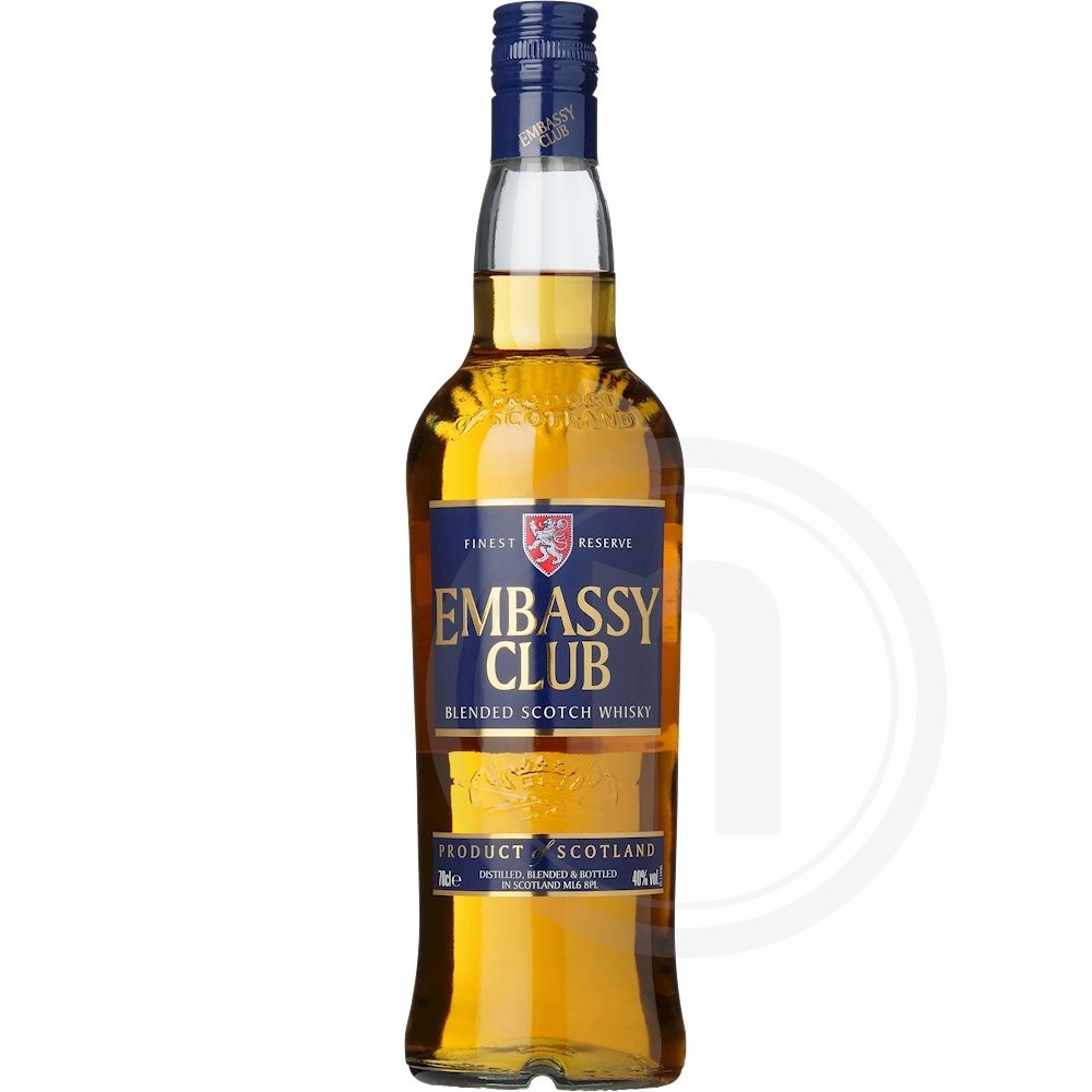 Embassy Club Blended Scotch Whisky 70 cl