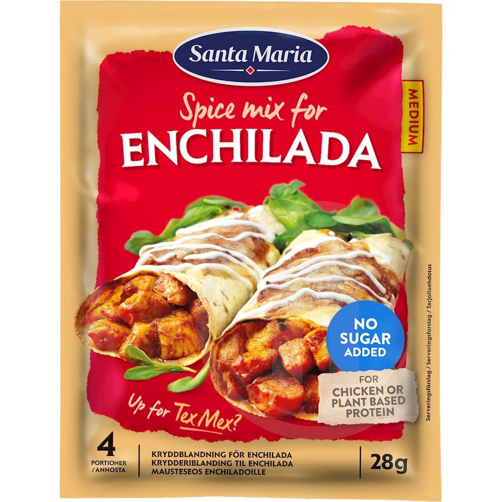 Enchilada krydderimix (medium)