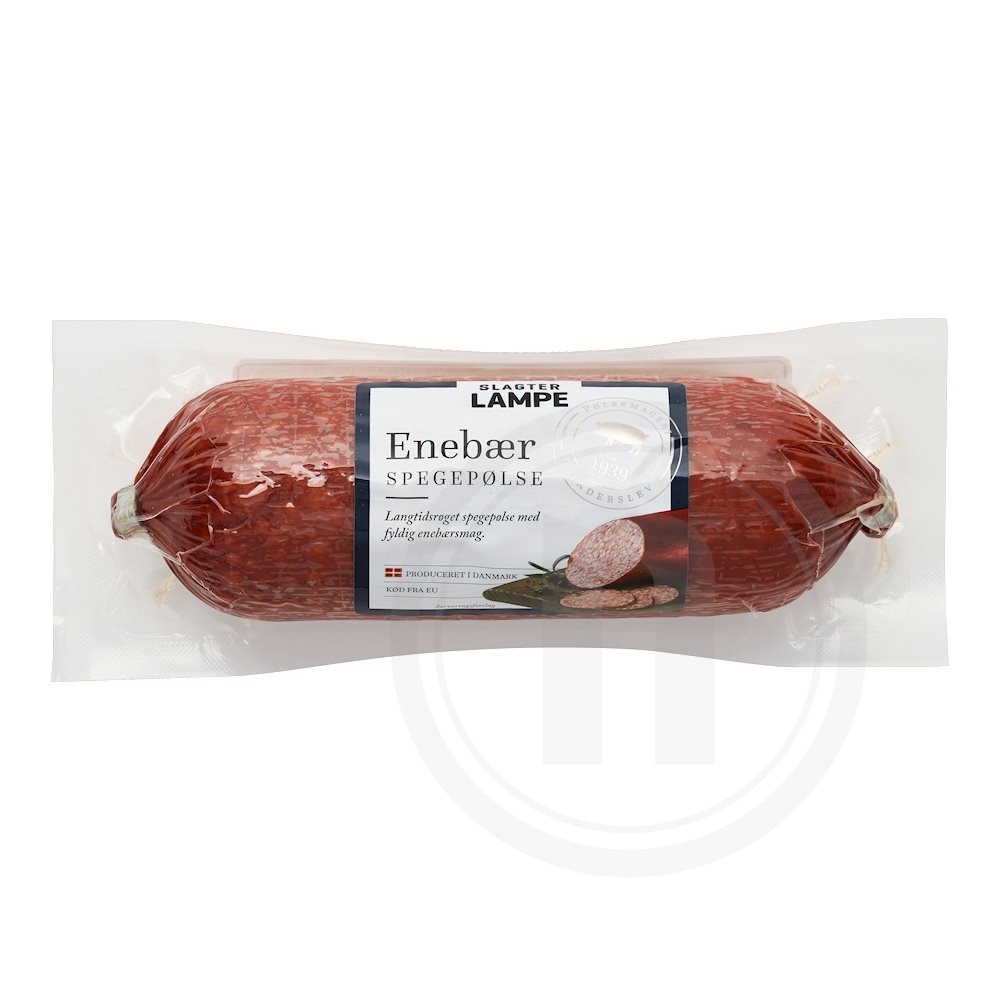 Enebær spegepølse