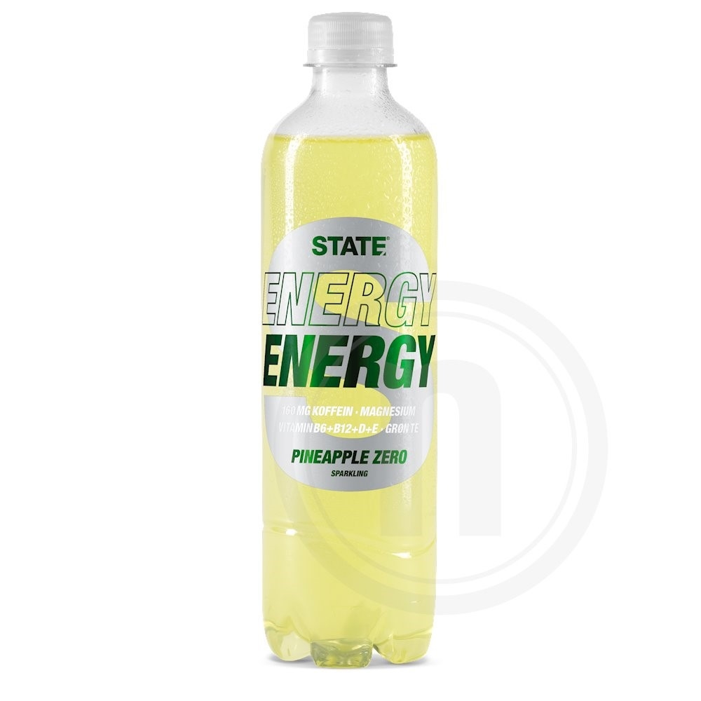 Energidrik Zero m. ananas