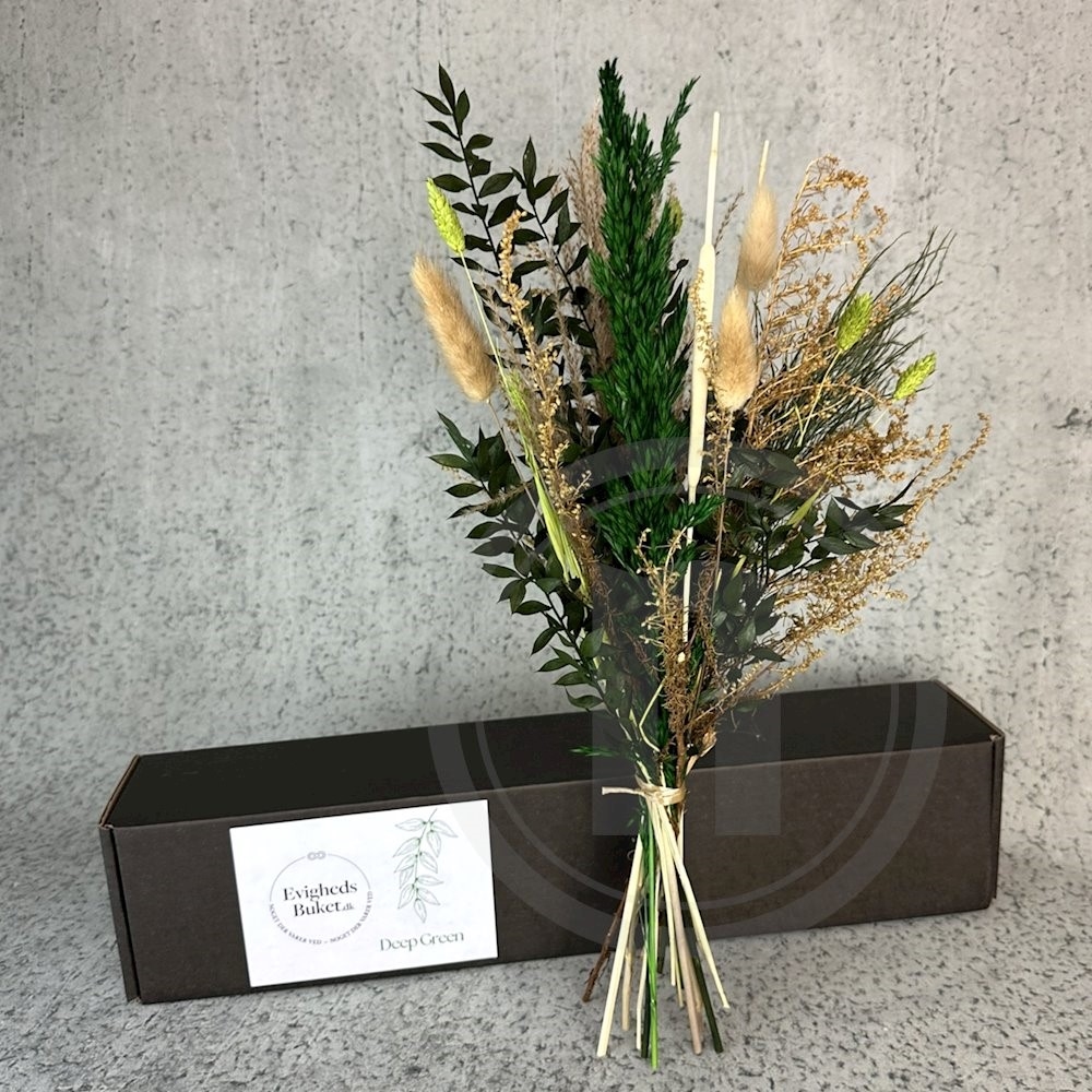 Evighedsbuket Deep Green