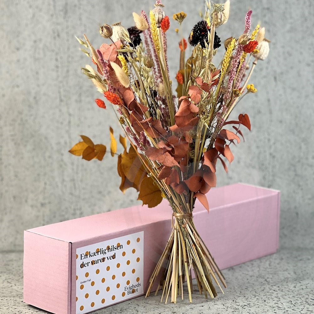 Evighedsbuket Golden Fall