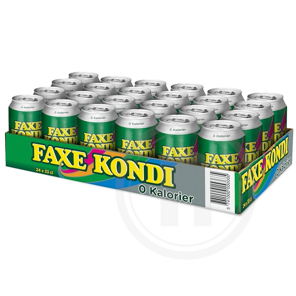Faxe Kondi 0 kalorier (dåse)